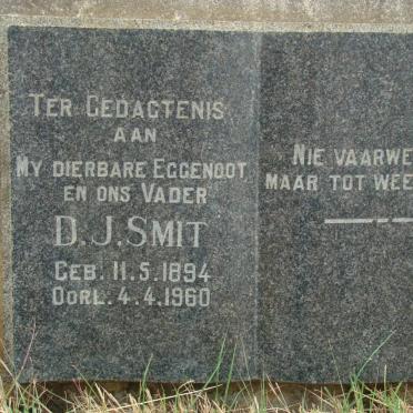 SMIT D.J. 1894-1960