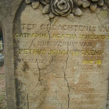 SCHEEPERS Catharina Agatha