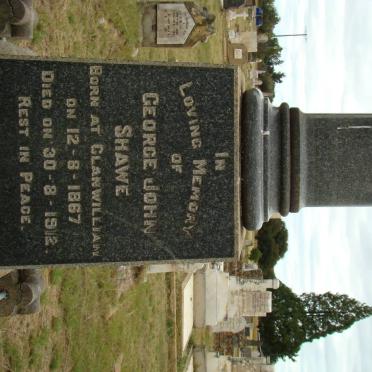 SHAWE George John 1867-1912
