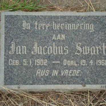 SWART Jan Jacobus 1902-1962