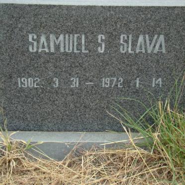 SLAVA Sameul S. 1902-1972
