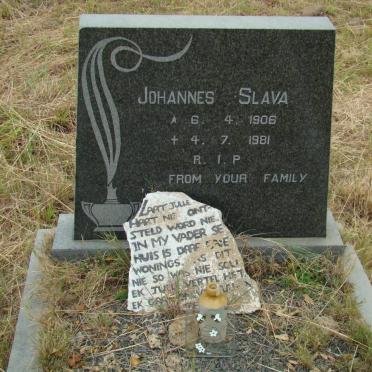 SLAVA Johannes 1906-1981