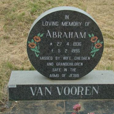 VOOREN Abraham, van 1936-1995
