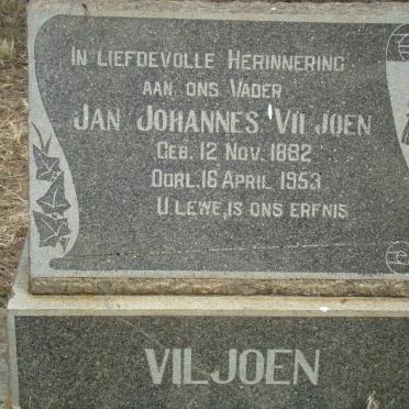 VILJOEN Jan Johannes 1882-1953