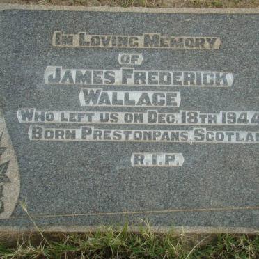 WALLACE James Frederick -1944