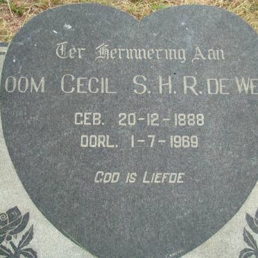 WET Cecil S.H., de 1888-1969