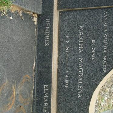 DOWLING Martha Magdalena 1913-1975