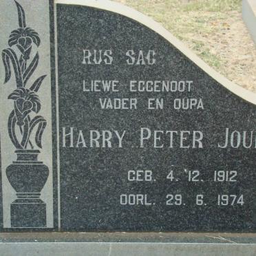 JOUBERT Harry Peter 1912-1974