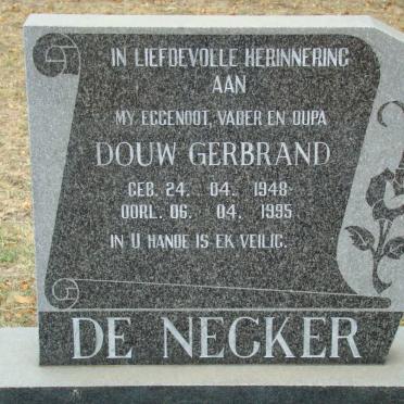 NECKER Douw Gerbrand, de 1948-1995