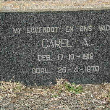 RENSBURG Carel A., Janse van 1918-1970