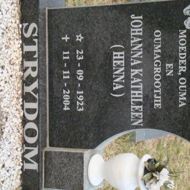 STRYDOM Johanna Kathleen 1923-2004