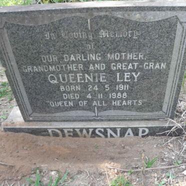 DEWSNAP Queenie Ley 1911-1988