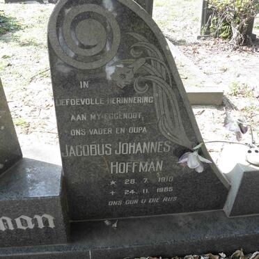 HOFFMAN Jacobus Johannes 1910-1985