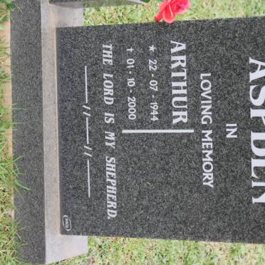 ASPDEN Arthur 1944-2000