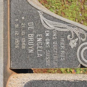 BRUYN Engela, de 1968-1976