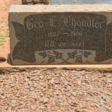 CHANDLER Geo L. 1887-1966