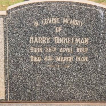 DINKELMAN Harry 1888-1948