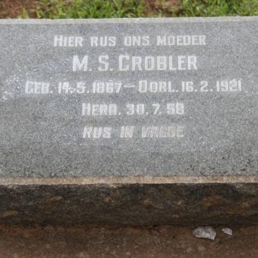 GROBLER M.S. 1867-1921