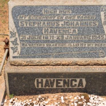 HAVENGA Stephanus Johannes 1871-1945
