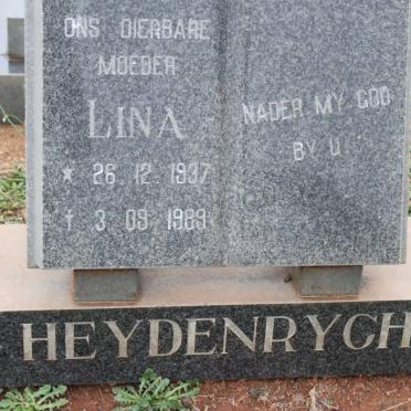 HEYDENRYCH Lina 1937-1989