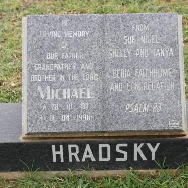 HRADSKY Michael 1911-1998
