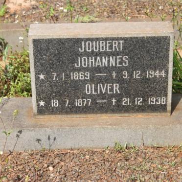 JOUBERT Johannes 1869-1944 :: JOUBERT Oliver 1877-1938