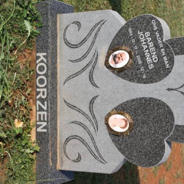 KOORZEN Barend Johannes 1964-2006