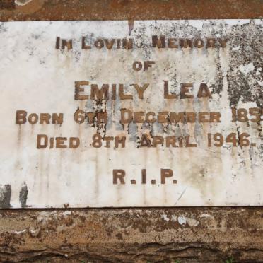 LEA Emily 1855-1946
