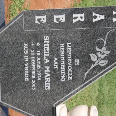 MAREE Sheila Marie 1924-2005