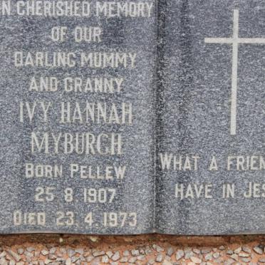 MYBURGH Ivy Hannah nee PELLEW 1907-1973