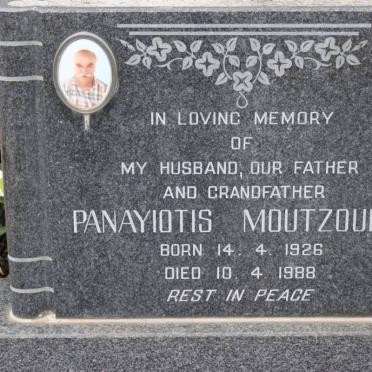 MOUTZOURIS Panayiotis 1926-1988