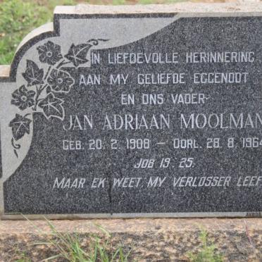 MOOLMAN Jan Adriaan 1908-1964
