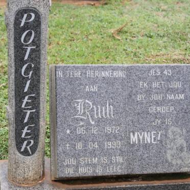 POTGIETER Ruih 1972-1993