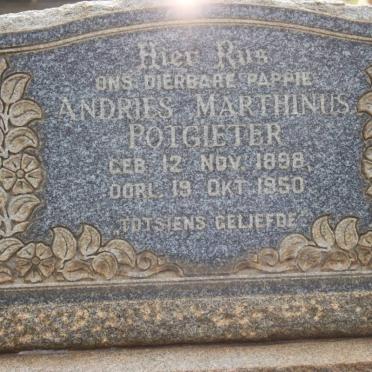 POTGIETER Andries Marthinus 1898-1950
