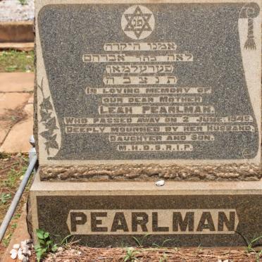 PEARLMAN Leah -1946