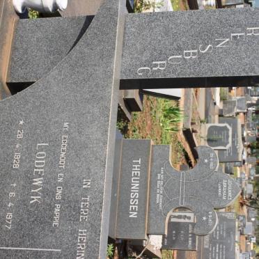 RENSBURG Lodewyk, van 1928-1977