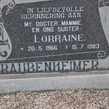 RAUBENHEIMER Lorraine 1966-1983