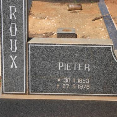 ROUX Pieter 1893-1975