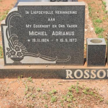 ROSSOUW Michiel Adrianus 1924-1973