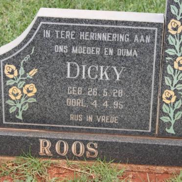 ROOS Dicky 1928-1995