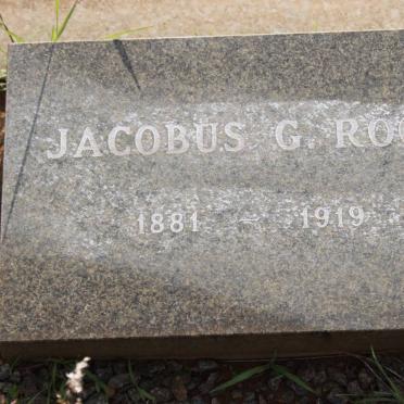 ROOS Jacobus G. 1881-1919