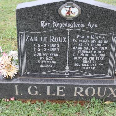 ROUX I.G., le 1963-1993