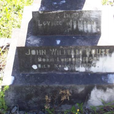 ROUSE John William 1859-1924