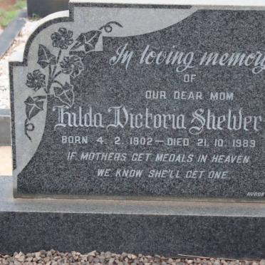 SHELVER Hilda Victoria 1902-1983