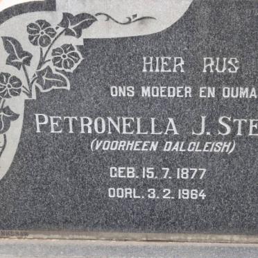 STEYN Petronella J. nee DALGLEISH 1877-1964