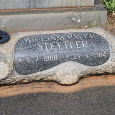 STEYTLER William Paver 1908-1984