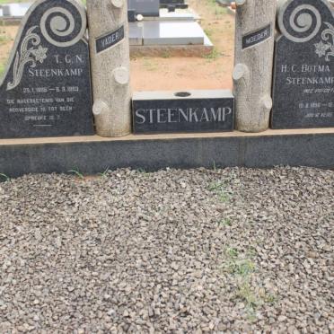 STEENKAMP T.G.N. 1888-1983 &amp; H.C. Botma POTGIETER 1896-1975