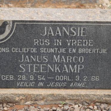 STEENKAMP Janus Marco 1954-1966