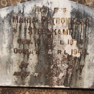 STEENKAMP Maria Petronella 1874-1944