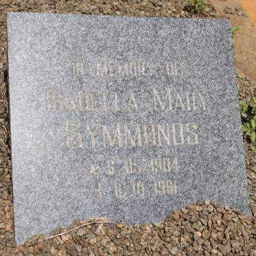 SYMMONDS Isabella Mary 1904-1981